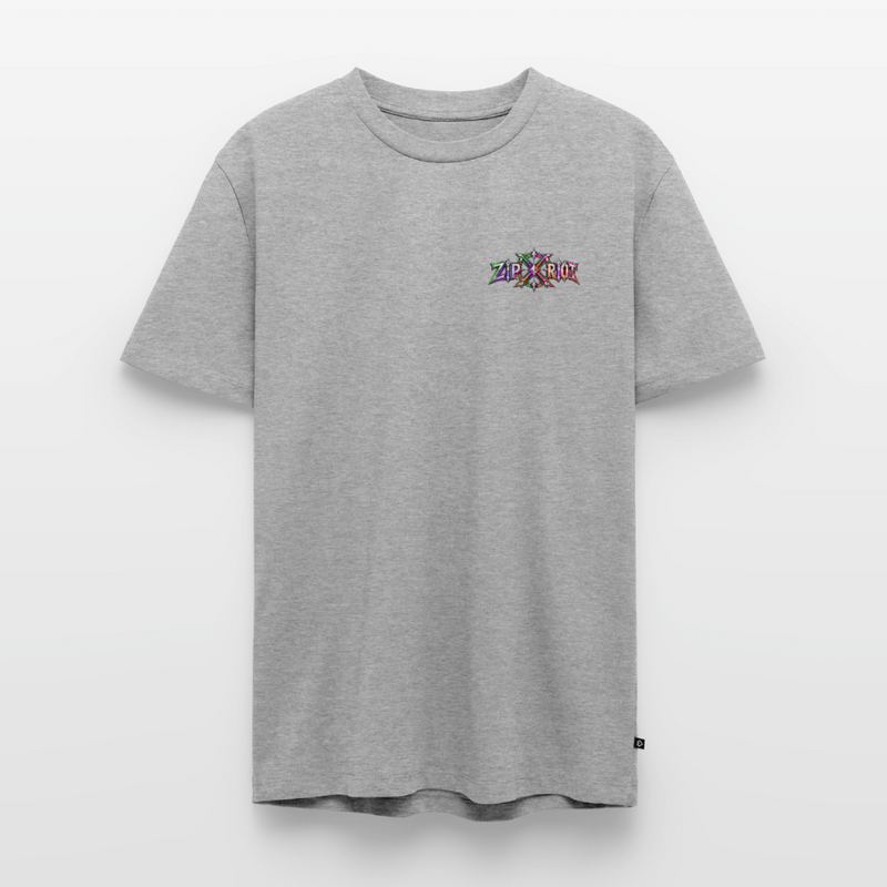 HEXIE HAZE – Herren Premium T-Shirt - Grau meliert