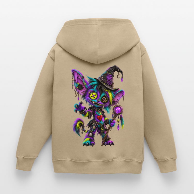 HEXIE HAZE – Kinder Hoodie - Sand
