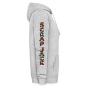 SCRAP JACK – Damen Hoodie - Hellgrau meliert