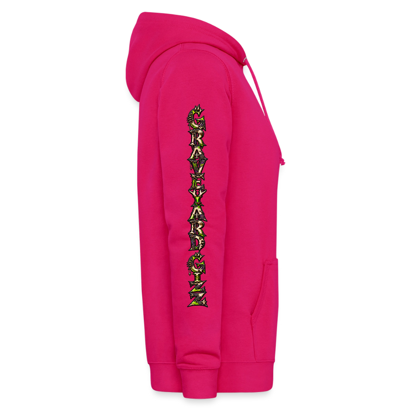 GRAVEYARD GIZZ – Damen Hoodie - dunkles Pink