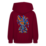 STATIC SPIKE – Teenie Hoodie - Bordeaux