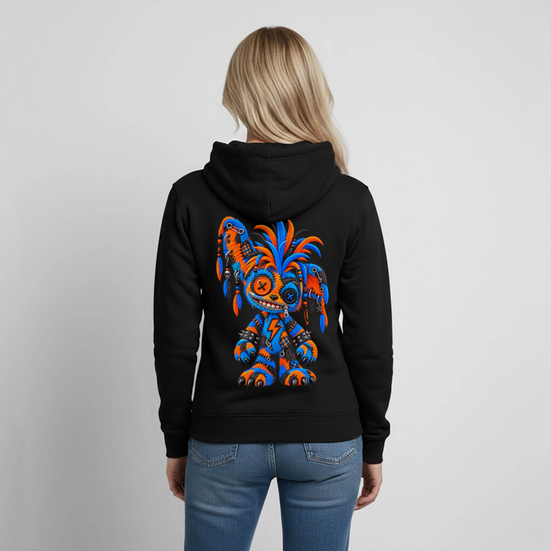 STATIC SPIKE – Damen Hoodie - Schwarz