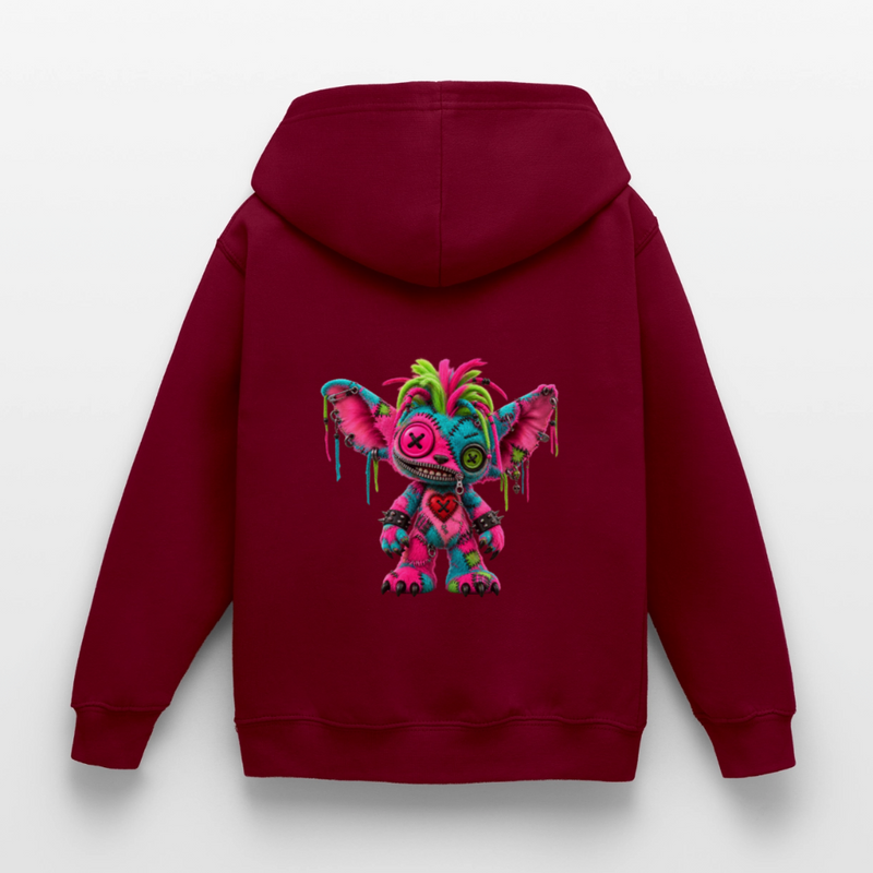 RIOT ROXIE – Kinder Hoodie - Bordeaux