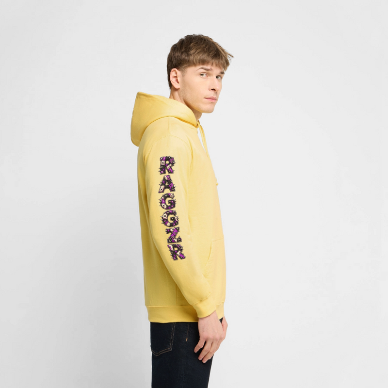 RAGGZR – Herren / Unisex Hoodie - Zitronengelb