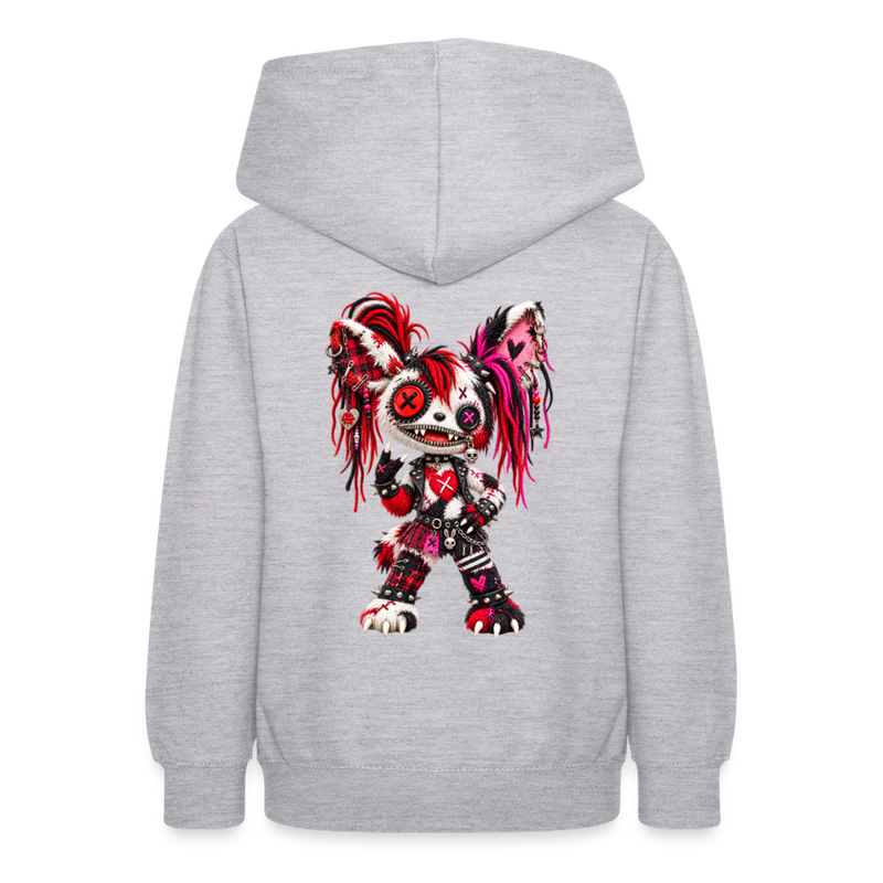 MOSH MOLLY – Teenie Hoodie - Hellgrau meliert