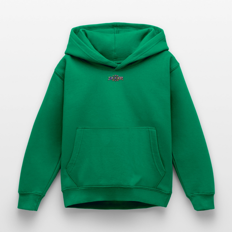 VELVET VEX – Kinder Hoodie - Kelly Green