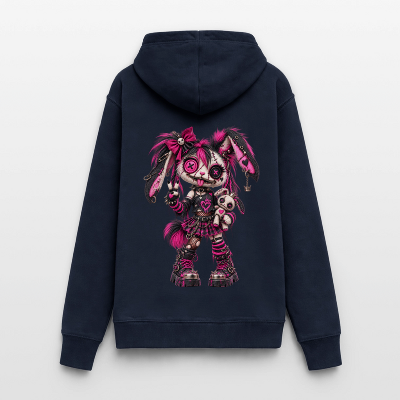 VELVET VEX – Damen Hoodie - Navy