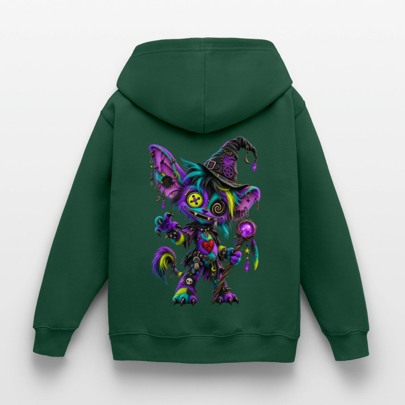 HEXIE HAZE – Kinder Hoodie - Flaschengrün