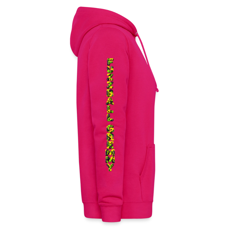 FUZZBALL GREMMY – Damen Hoodie - dunkles Pink