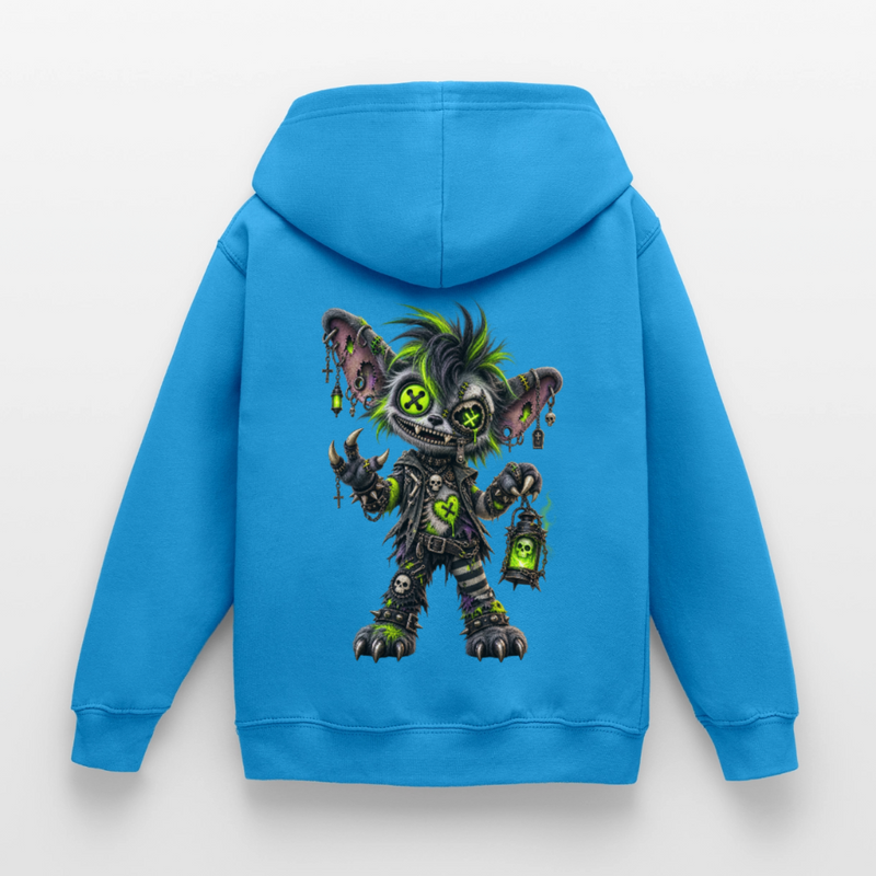 GRAVEYARD GIZZ – Kinder Hoodie - Meeresblau