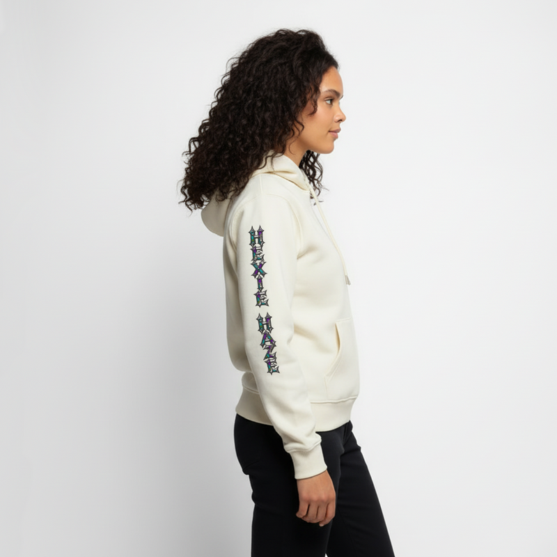 HEXIE HAZE – SPELLBOUND | Premium Damen-Hoodie - Naturweiß