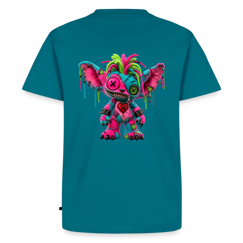 RIOT ROXIE – Herren Premium T-Shirt - Petrol