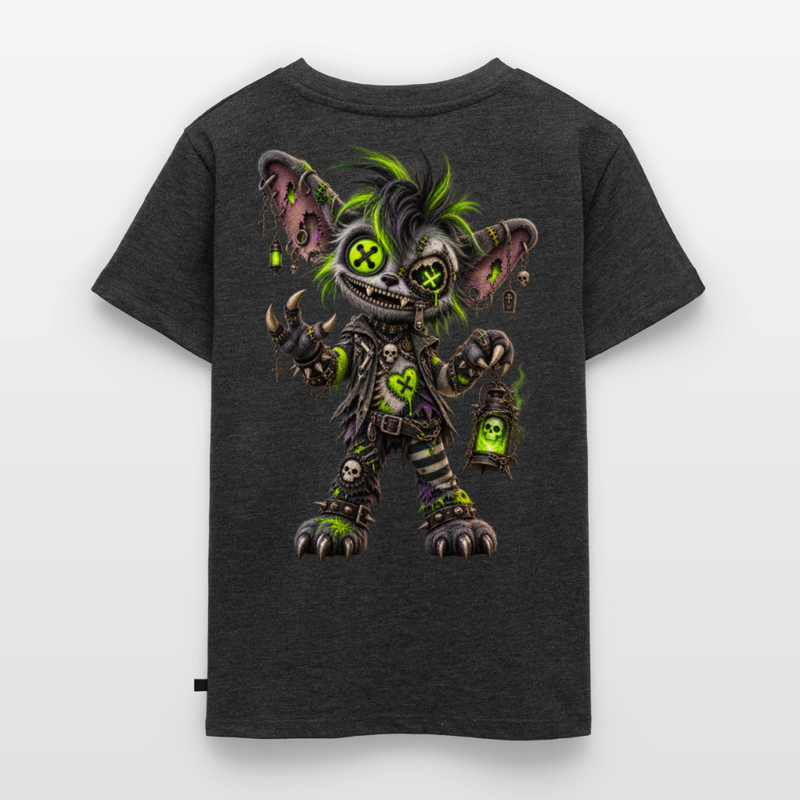 GRAVEYARD GIZZ – Kinder Premium T-Shirt - Anthrazit meliert