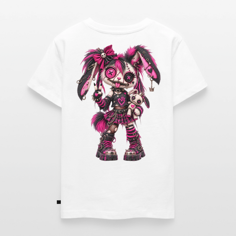 VELVET VEX – Kinder Premium T-Shirt - Weiß