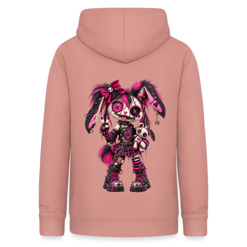 VELVET VEX – Damen Hoodie - Altrosa
