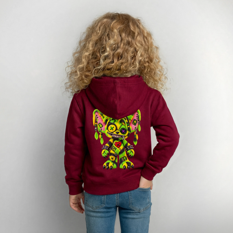 FUZZBALL GREMMY – Kinder Hoodie - Bordeaux