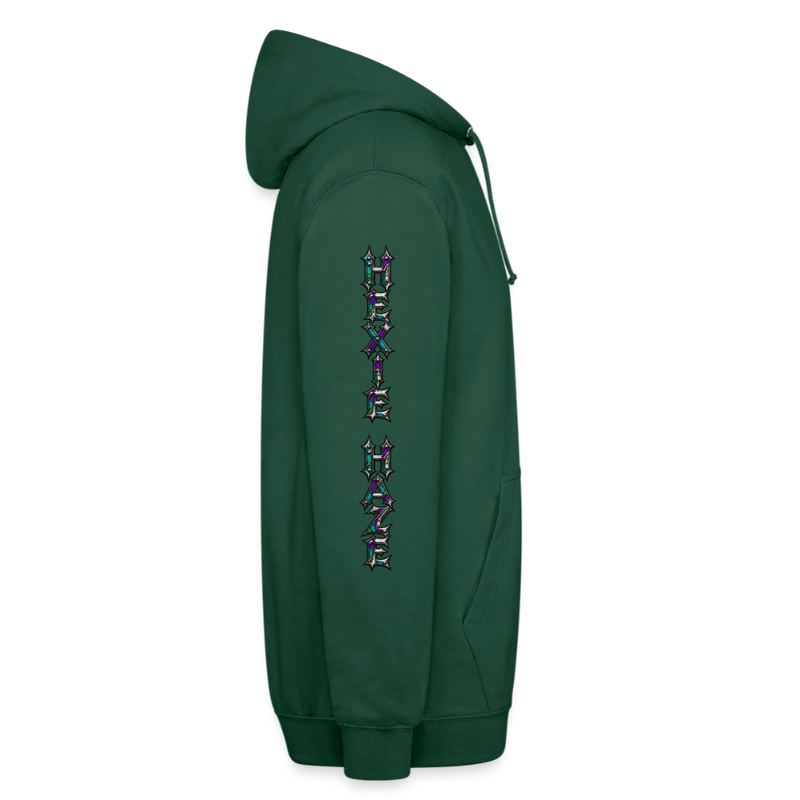 HEXIE HAZE – Herren / Unisex Hoodie - Flaschengrün