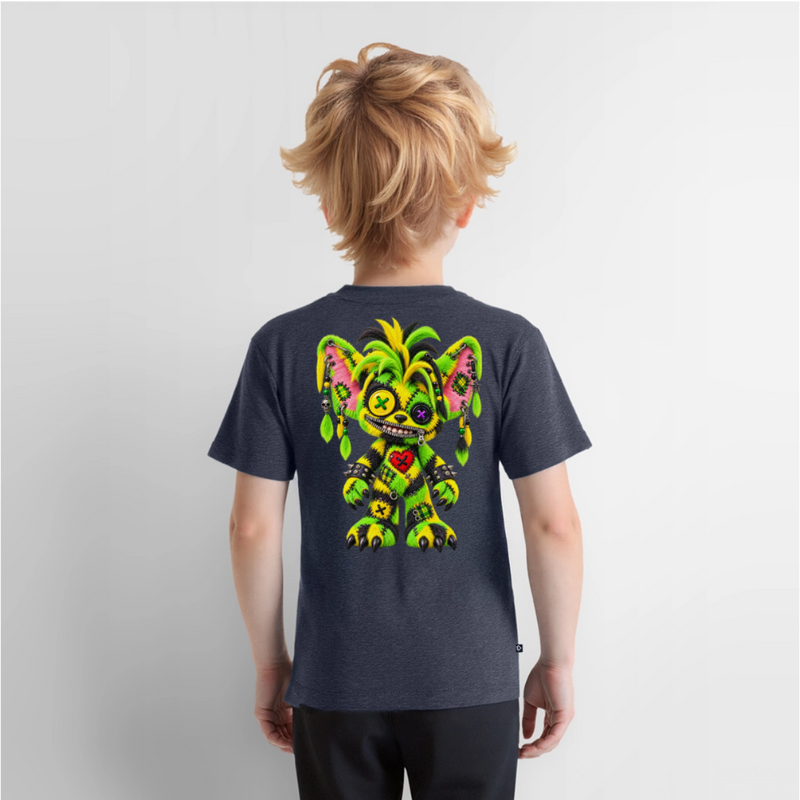 FUZZBALL GREMMY – Kinder Premium T-Shirt - Jeansblau 