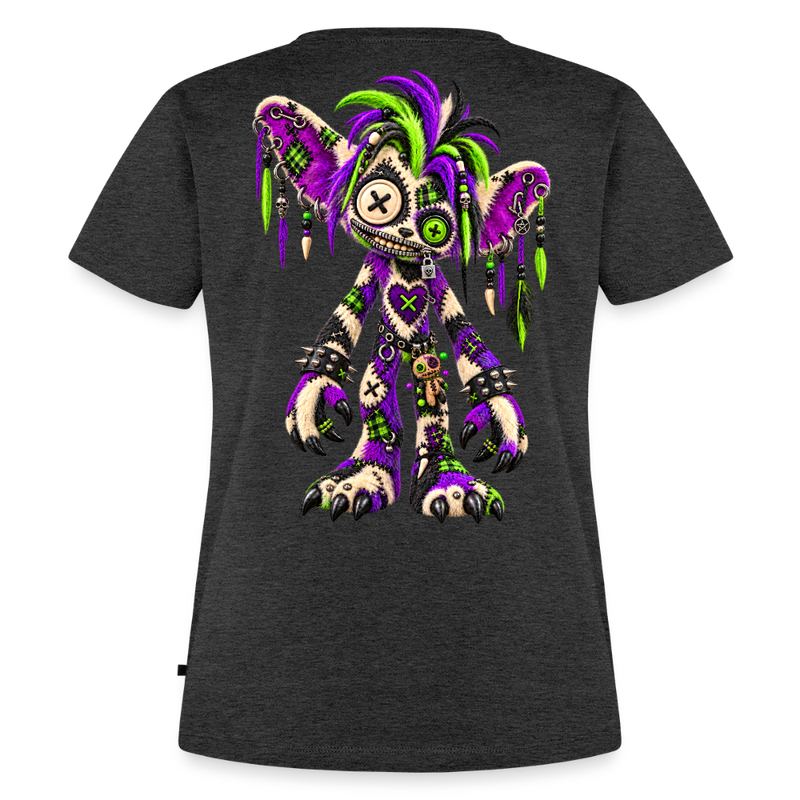 VOODOO VINNIE – Damen Premium T-Shirt - Anthrazit meliert