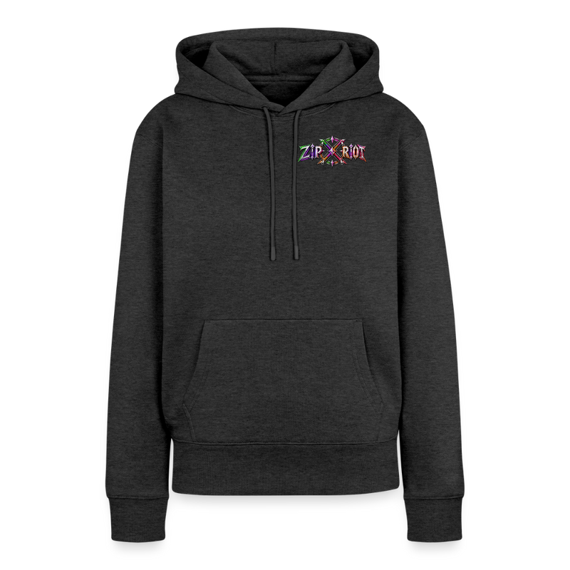 HEXIE HAZE – SPELLBOUND | Premium Damen-Hoodie - Anthrazit meliert