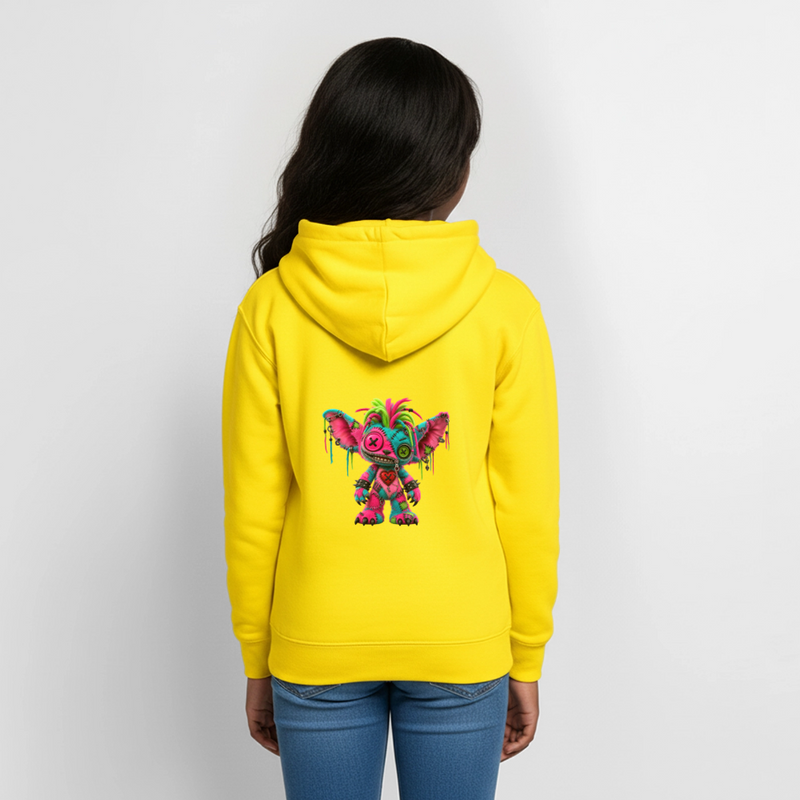 RIOT ROXIE – Teenie Hoodie - Gelb