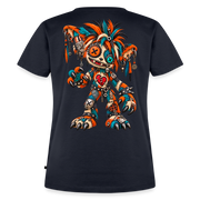 SCRAP JACK – Damen Premium T-Shirt - Navy