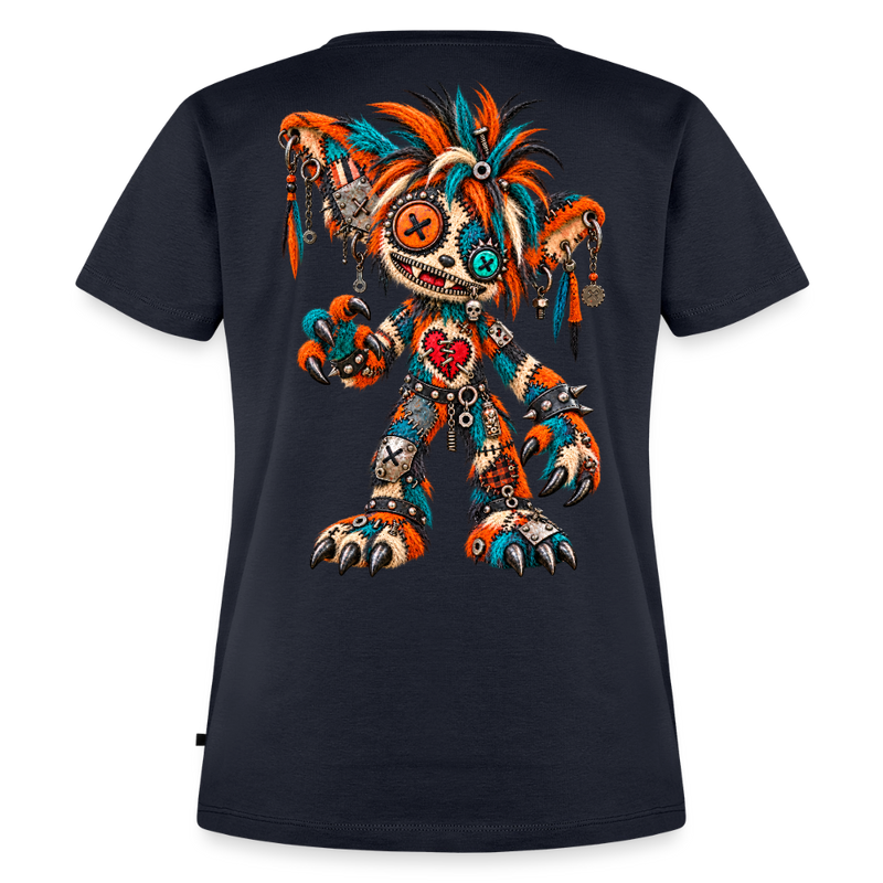 SCRAP JACK – Damen Premium T-Shirt - Navy