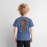 SCRAP JACK – Kinder Premium T-Shirt - Taubenblau