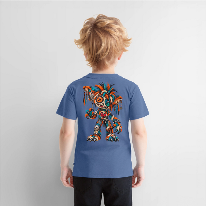 SCRAP JACK – Kinder Premium T-Shirt - Taubenblau