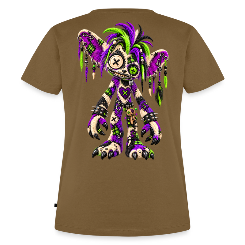 VOODOO VINNIE – Damen Premium T-Shirt - Nussbraun