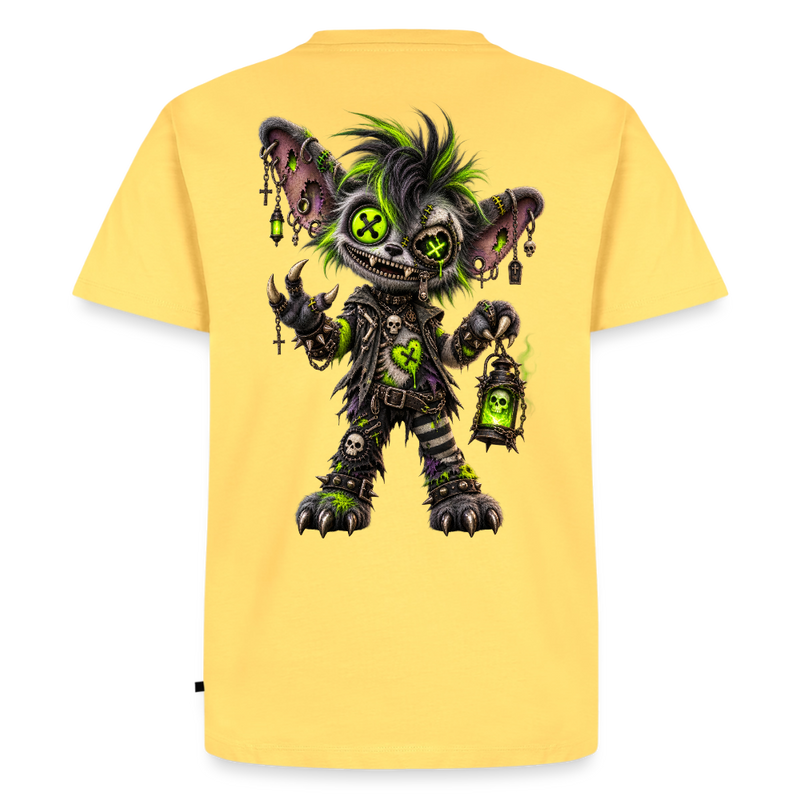 GRAVEYARD GIZZ – Herren Premium T-Shirt - Pastellgelb
