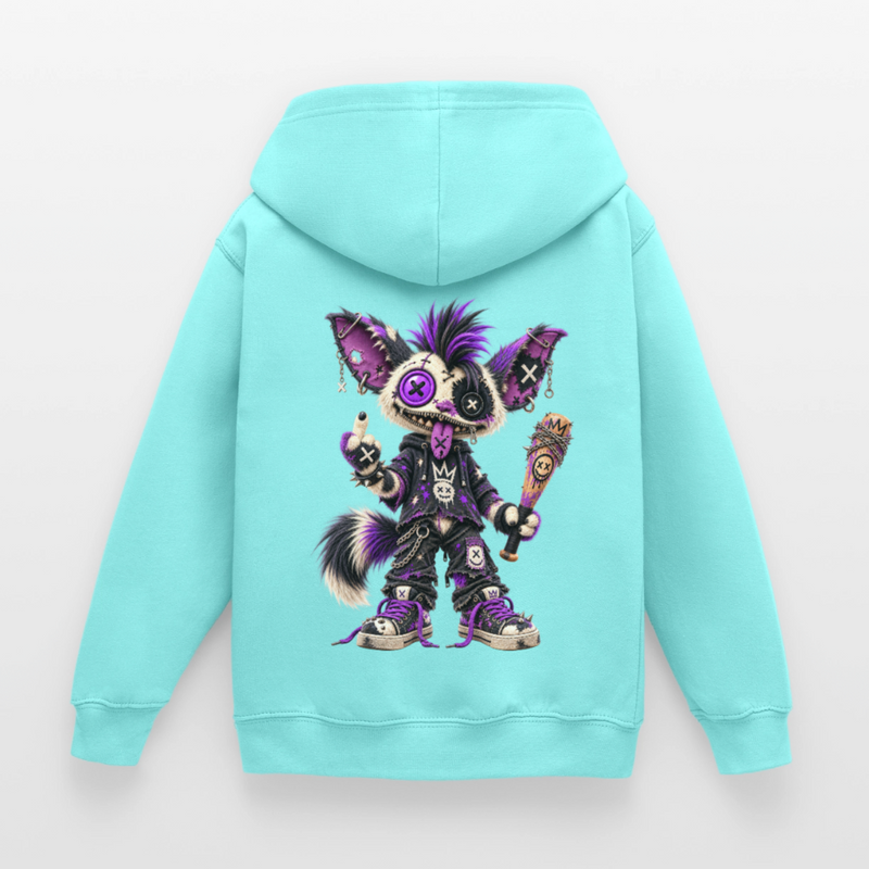 RAGGZR – Kinder Hoodie - Pfefferminze