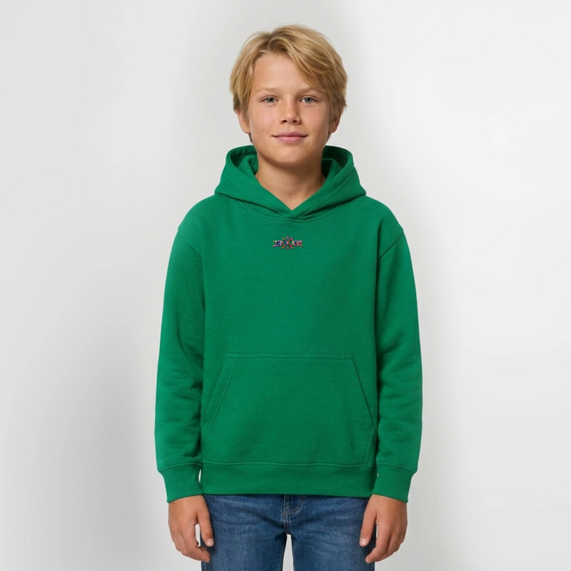STATIC SPIKE – Teenie Hoodie - Kelly Green