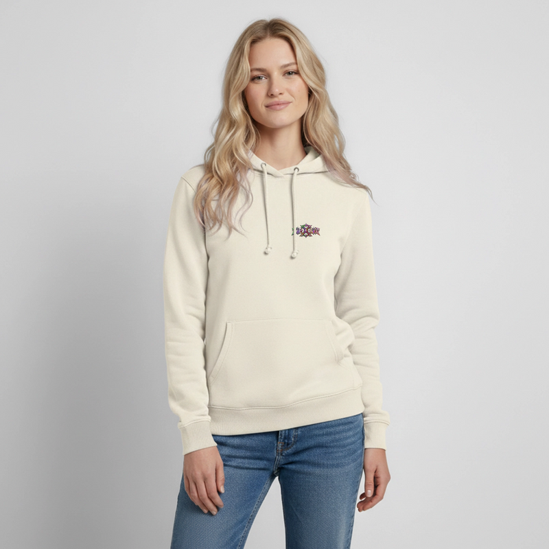 STATIC SPIKE – Damen Hoodie - Vanille-Milchshake