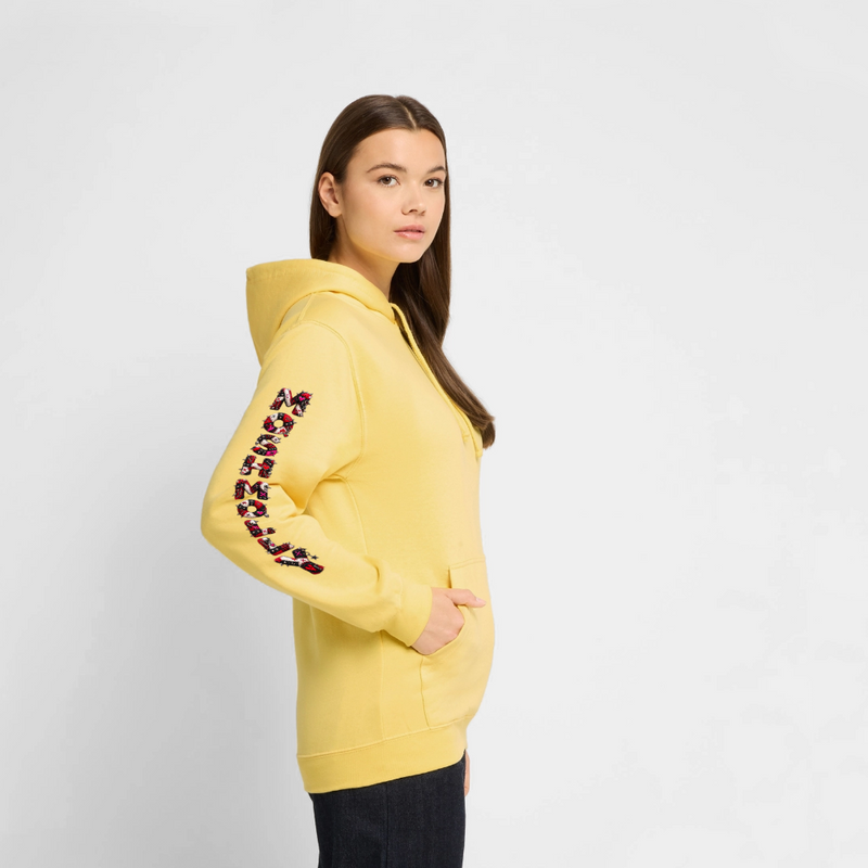 MOSH MOLLY – Herren / Unisex Hoodie - Zitronengelb