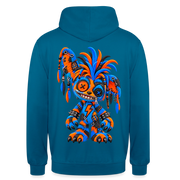 STATIC SPIKE – Herren / Unisex Hoodie - Tiefseeblau 