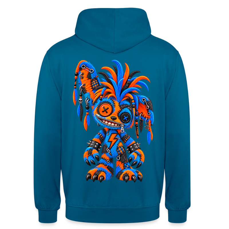 STATIC SPIKE – Herren / Unisex Hoodie - Tiefseeblau 