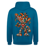 SCRAP JACK – Herren / Unisex Hoodie - Tiefseeblau 