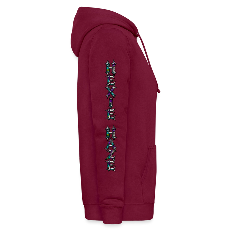 HEXIE HAZE – Damen Hoodie - Bordeaux