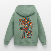 SCRAP JACK – Kinder Hoodie - Graugrün