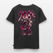 VELVET VEX – Kinder Premium T-Shirt - Anthrazit meliert