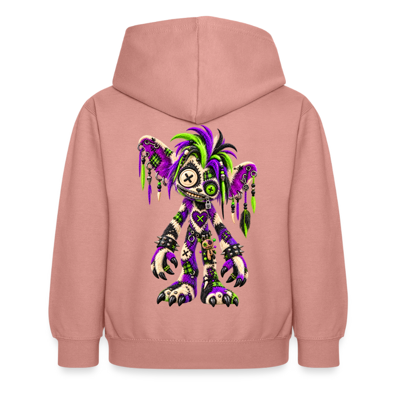 VOODOO VINNIE – Kinder Hoodie - Altrosa