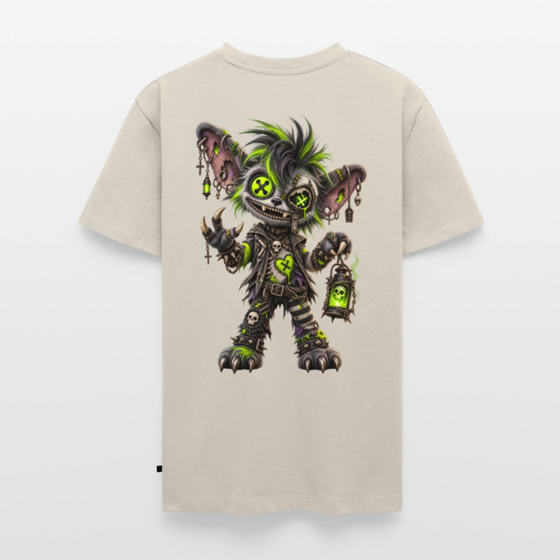 GRAVEYARD GIZZ – Herren Premium T-Shirt - Beige