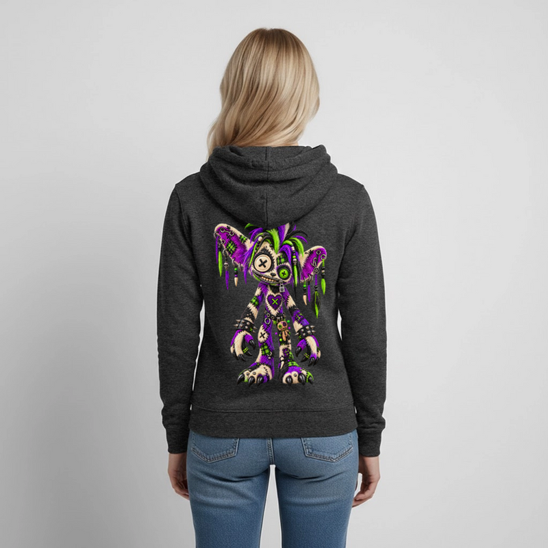 VOODOO VINNIE – Damen Hoodie - Anthrazit