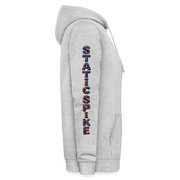 STATIC SPIKE – Damen Hoodie - Hellgrau meliert