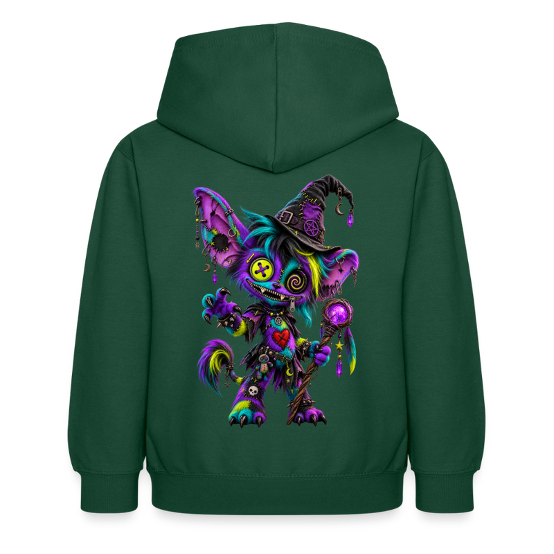 HEXIE HAZE – Kinder Hoodie - Flaschengrün