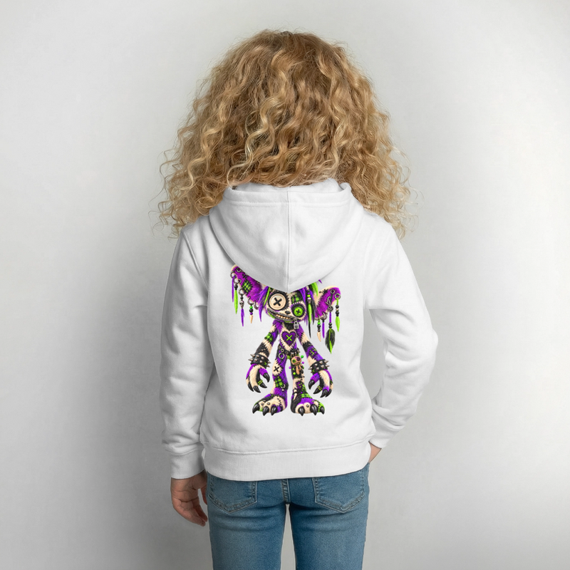 VOODOO VINNIE – Kinder Hoodie - Weiß