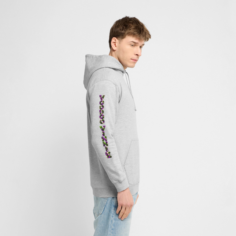 VOODOO VINNIE – Herren / Unisex Hoodie - Hellgrau meliert