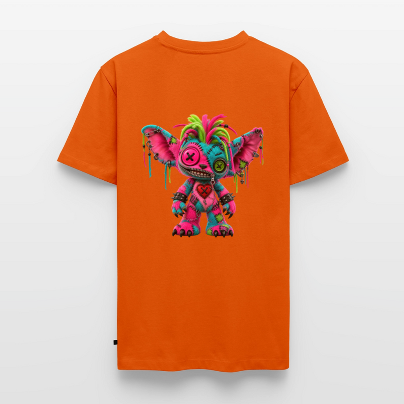 RIOT ROXIE – Herren Premium T-Shirt - Orange 