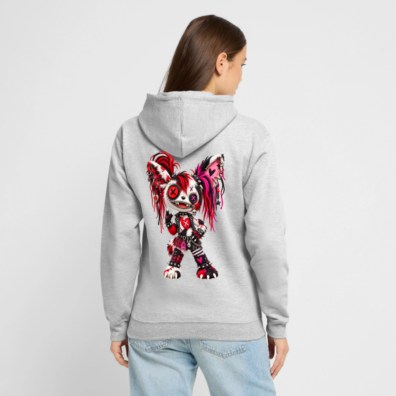 MOSH MOLLY – Herren / Unisex Hoodie - Hellgrau meliert